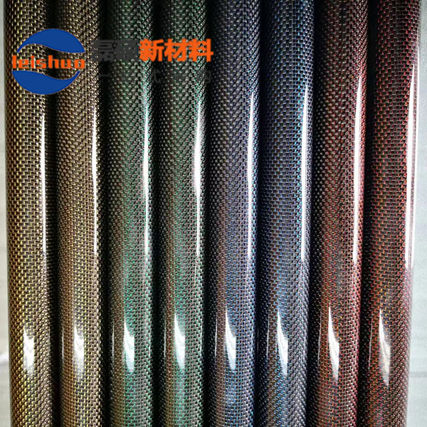3K碳纤维管材 平纹亮光高强度耐磨碳纤维圆管 碳纤维复合材料制品